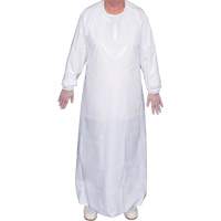 Blouse Top Dog de 6 mil, Grand, Blanc, Polyur&eacute;thane Equipex