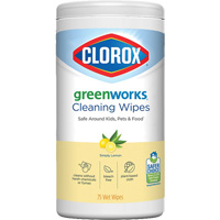 GreenWorks Cleaning Wipes, 75 Wipes Equipex