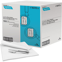 Serviettes de table Pro Signature, 1 pli, 15" x 15" Equipex