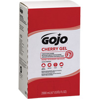 Nettoyant &agrave; mains pour distributeur Pro TDX, Gel/Pierre ponce, 2000 ml, Recharge, Cerise Equipex