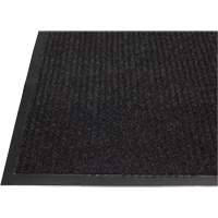Tapis &agrave; nervures doubles, Essuie-pieds/grattoir, 3' x 5' x 1/4", Charbon Equipex