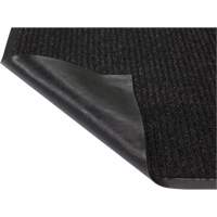 Tapis &agrave; nervures doubles, Essuie-pieds/grattoir, 3' x 5' x 1/4", Charbon Equipex