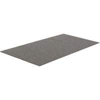 Tapis dint&eacute;rieur/ext&eacute;rieur Tundra, Latex/Polypropyl&egrave;ne, Grattoir Type, Motif Velours touffet&eacute;, 3-1/2' x 6', Charbon Equipex