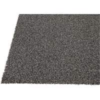 Tapis dint&eacute;rieur/ext&eacute;rieur Tundra, Latex/Polypropyl&egrave;ne, Grattoir Type, Motif Velours touffet&eacute;, 3-1/2' x 6', Charbon Equipex