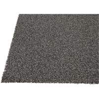 Tapis dint&eacute;rieur/ext&eacute;rieur Tundra, Latex/Polypropyl&egrave;ne, Grattoir Type, Motif Velours touffet&eacute;, 3-1/2' x 6', Gris Equipex