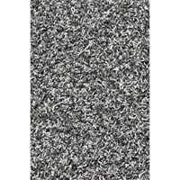 Tapis dint&eacute;rieur/ext&eacute;rieur Tundra, Latex/Polypropyl&egrave;ne, Grattoir Type, Motif Velours touffet&eacute;, 3-1/2' x 6', Gris Equipex
