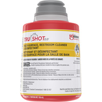 TruShot 2.0 Multi-Surface Restroom Cleaner & Disinfectant, 266 ml, Trigger Bottle Equipex