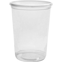 Contenant &agrave; charcuterie transparent sans couvercle Magik 32 oz, Plastique, Ronde Equipex