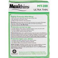 Maxithins&reg; Maxi Pad Ultra Thin with Wings Equipex