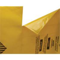 Hazardous Waste Liners, Asbestos, 40" L x 26" W, 3 mils Equipex