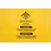 Hazardous Waste Liners, Asbestos, 40" L x 26" W, 3 mils Equipex