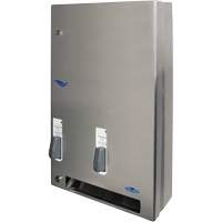 Distributeur de produits d'hygi&egrave;ne f&eacute;minine gratuits &agrave; bouton pression Equipex