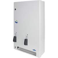 Distributeur de produits d'hygi&egrave;ne f&eacute;minine gratuits &agrave; bouton pression Equipex