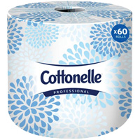 Papier hygi&eacute;nique professionnel Cottonelle, 2 Pli, 451 Feuilles/Rouleu, Blanc Equipex