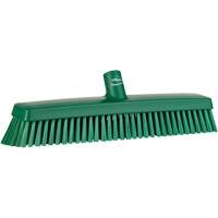 T&ecirc;te de balai-brosse, Crins Fin/Ferme, 16-1/2", Polyester/Polypropyl&egrave;ne, Vert Equipex