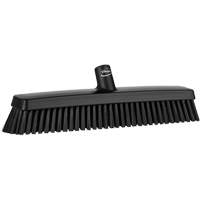 T&ecirc;te de balai-brosse, Crins Fin/Ferme, 16-1/2", Polyester/Polypropyl&egrave;ne, Noir Equipex