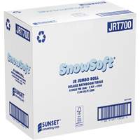 Papier hygi&eacute;nique de luxe Snowsoft, Rouleau G&eacute;ant, 2 Pli, Blanc Equipex