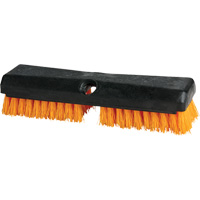 Cleaning Brush, 10" L, Polypropylene Bristles, Black/Red Equipex
