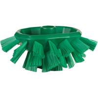 Brosse UST pour cuves, Soies Ferme, Longueur de 7-1/2", Vert Equipex