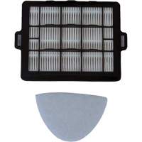 Ensemble de pr&eacute;filtre HEPA pour moteur et filtre d'&eacute;chappement en mousse pour aspirateur sac-&agrave;-dos Ergo et Ergo Pro Equipex