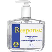 Response&reg; Hand Sanitizer Gel with Aloe, 250 ml, Pump Bottle, 70% Alcohol Equipex