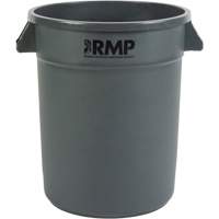Garbage Bin, Polyethylene, 20 US gal. Equipex