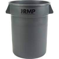 Garbage Bin, Polyethylene, 32 US gal. Equipex
