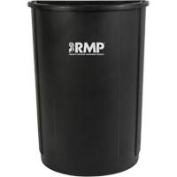 Half-Round Garbage Bin, Polyethylene, 21 US gal. Equipex