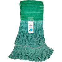 T&ecirc;te de vadrouille &agrave; bande large, Antimicrobien/Finition de plancher/Sp&eacute;cialis&eacute;, Coton/Rayonne/Synth&eacute;tique, Style Boucle Equipex
