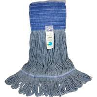 T&ecirc;te de vadrouille &agrave; bande large, Antimicrobien/Finition de plancher/Sp&eacute;cialis&eacute;, Coton/Rayonne/Synth&eacute;tique, Style Boucle Equipex