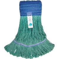 T&ecirc;te de vadrouille &agrave; bande large, Antimicrobien/Finition de plancher/Sp&eacute;cialis&eacute;, Coton/Rayonne/Synth&eacute;tique, Style Boucle Equipex