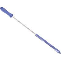 Tube Brush, Stiff Bristles, 19-7/10" Long, Purple Equipex