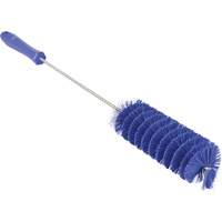 Tube Brush, Medium Bristles, 19-7/10" Long, Purple Equipex