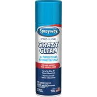 Pro Line Crazy Clean&reg; All Purpose Crazy Cleaner, 19 oz., Aerosol Can Equipex