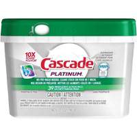 D&eacute;tergent pour lave-vaisselle Platinum ActionPacs, Capsules, 663 g, Fraîcheur Equipex