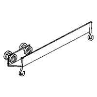 Curtain Partition Overlap By-Pass Roller Equipex