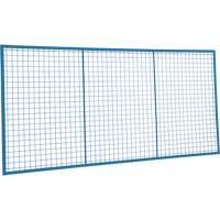 Wire Mesh Partition Components - Panels, 4' H x 8' W Equipex