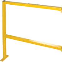 Protecteurs de p&eacute;rim&egrave;tre - Style tubulaire, 46" la x 49-1/2" h, Jaune Equipex