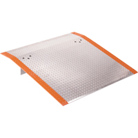 Aluminum Dockplates, 1700 lbs. Load Capacity, 48" L x 36" W x 9" H Equipex