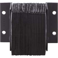 Butoirs de quai lamell&eacute;s, Horizontal, Caoutchouc, 12" la x 4" p x 10" h Equipex