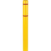 Capuchons en polyethylene pour borne de protection, 4-1/2" dia. x 52" l, Jaune Equipex