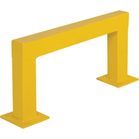 Safety Guards, 3' W x 1.5' H, Yellow Equipex