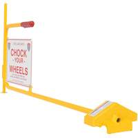 Cale &agrave; rail pour drapeau Equipex