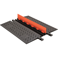 Protecteur de c&acirc;ble ADA/DDA &agrave; profil bas Guard Dog, 2 canaux, 36" lo x 28,38" la x 1,25" h Equipex