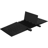 Protecteur de c&acirc;ble ADA/DDA &agrave; profil bas Guard Dog, 5 canaux, 18" lo x 50" la x 1,875" h Equipex