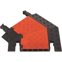 Protecteur de c&acirc;ble pour usage g&eacute;n&eacute;ral &agrave; 5 canaux Guard Dog, virage &agrave; gauche Equipex