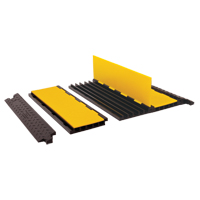 Ensemble de protection de c&acirc;bles Yellow Jacket, 5 canaux, 36" lo x 19,75" la x 2" h Equipex