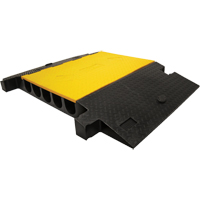 Protecteur de c&acirc;ble robuste Yellow Jacket, 5 canaux, 35,75" lo x 57,25" la x 5,125" h Equipex