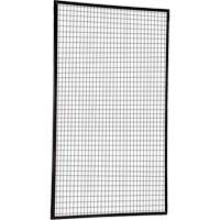 Panneau de protection p&eacute;rim&eacute;trique ajustable, 8' h x 5' la, Noir Equipex