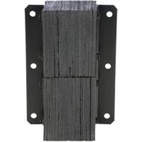 Butoir de quai lamell&eacute;, Vertical, Caoutchouc, 13-1/4" la x 4-1/2" p x 20" h Equipex